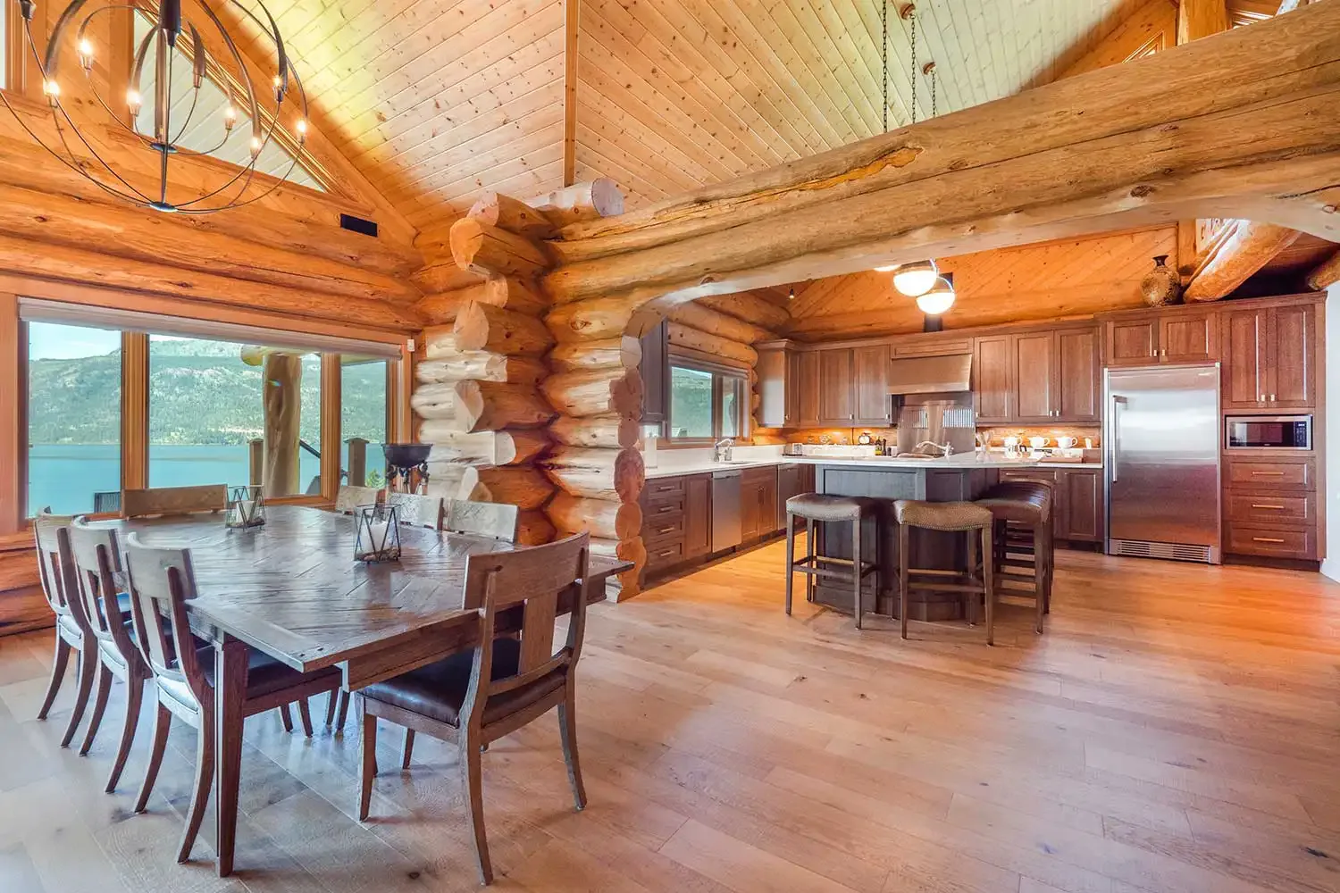 Log Home at O’Rourke Family Estate photo 5